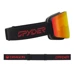 Gogle Dragon R1 OTG x Spyder - Black Red Lumalens Red Ionized & Lumalens Light Rose Lens