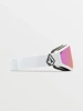 Gogle Volcom Attunga - Matte White/Pink Chrome + Yellow