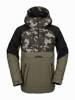 Kurtka snowboardowa Volcom - Brighton Pullover Army