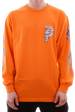 Longsleeve Primitive -Dirty P Chrome Flames (orange)