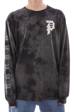 Longsleeve Primitive - Doom Washed (tiedye grey/black)