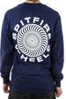 Longsleeve Spitfire - Classic 87 swirl navy/white